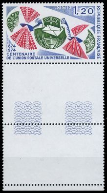 Frankreich 1974 Nr 1887Lu postfrisch SENKR PAAR X61EE16