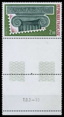 Frankreich 1975 Nr 1912Lu postfrisch 3ER STR X61EECE