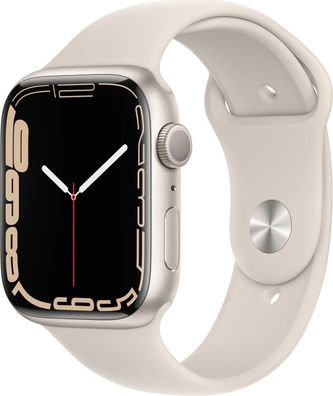 Apple Watch Series 7 45mm Aluminiumgehäuse mit Sportarmband - Polarstern...