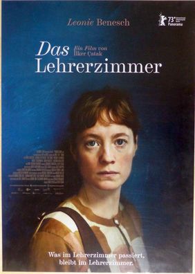 Das Lehrerzimmer - Original Kinoplakat A1 - Leonie Benesch - Filmposter