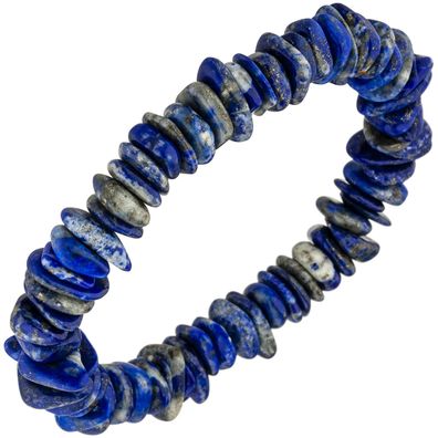 Echt. Chic. Armband Lapislazuli blau 19 cm Lapislazuliarmband