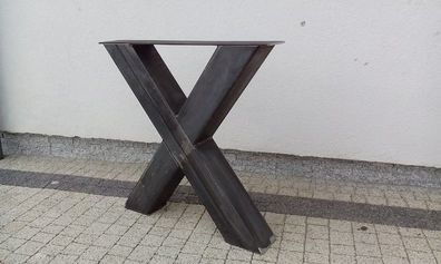 Tischbeine X-profile 12x12 cm