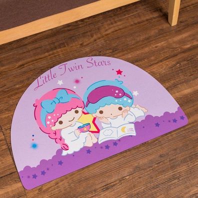 Little Twin Stars Soft Fußmatte Lala Kiki Küche Badezimmer Hause Teppich Boden Matte