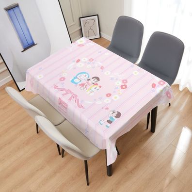 Doraemon Nobita Tischtuch Studie Tischdecke Kaffee Tisch Matte für Esszimmer Küche