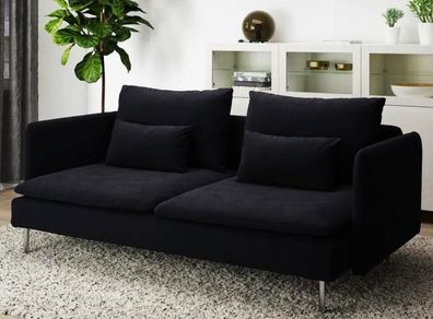 Zweisitzer Sofa 2 Sitzer Design Sofas Polster Moderne Sitz Stoff Textil Couch