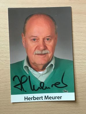 Herbert Meurer Autogrammkarte orig signiert Schauspieler COMEDY TV #6108