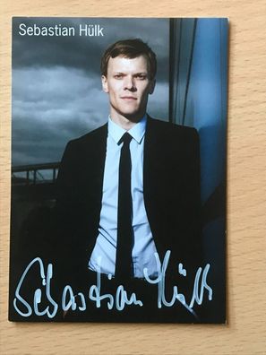 Sebastian Hülk Autogrammkarte orig signiert Schauspieler COMEDY TV #6075