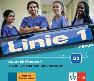 Pflege B2 - Medienpaket, 4 Audio-CD CD Linie 1 Deutsch in Alltag u