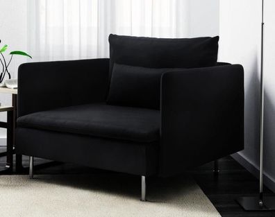 Luxus Sessel Möbel Lounge Club Einrichtung Fernseh Relax Stuhl Textil