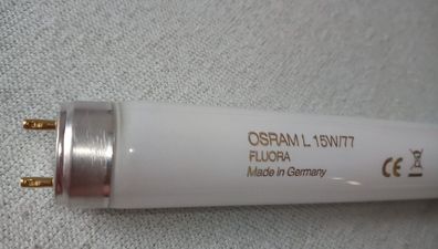 43 44 45 cm Osram L 15w/77 FLuora Made in Germany CE "alte" "Neon"-Lampe =no kein LED