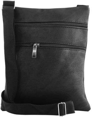 Damenhandtasche 3600087-001 aus Kunstleder in schwarz Größe:20 x 24 cm