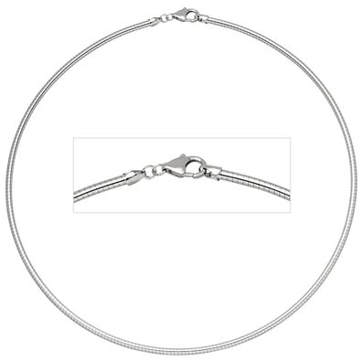 Echt. Chic. Halsreif 925 Sterling Silber 2,8 mm 45 cm Kette Halskette