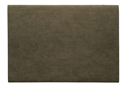 ASA Tischset, khaki PVC 46 x 33 cm, vegan leather, aus PU 78305076 ! Vorteil...