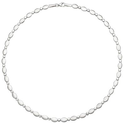 Echt. Edel. Collier Halskette 925 Sterling Silber 45 cm Kette Silberkette