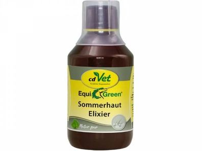 EquiGreen Sommerhaut Elixier Ergänzungsfuttermittel für Pferde 250 ml