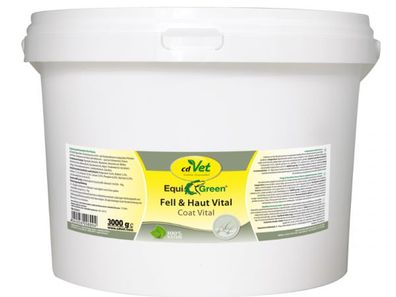 EquiGreen Fell & Haut Vital Ergänzungsfuttermittel für Pferde 3 kg
