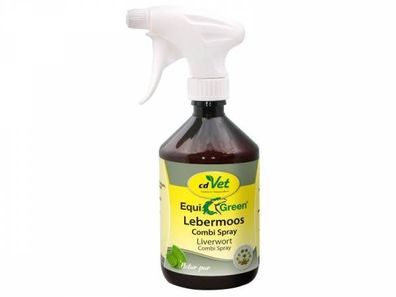EquiGreen Lebermoos Combi Spray Pflegemittel für Pferde 500 ml