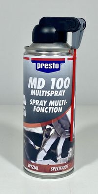 Presto MD 100 Multi-Spray 400 ml Rostlöser Schmierstoff Multifunktionsspray