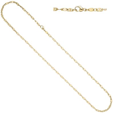 Echt. Edel. Halskette Kette 585 Gelbgold 45 cm Goldkette Karabiner