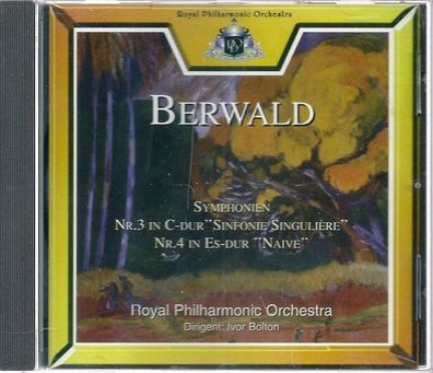 CD: Berwald Sinfonien Nr. 3 und Nr. 4 (1997) Tring - TRP D 057