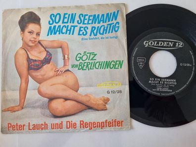 Peter Lauch und die Regenpfeifer - So ein Seemann macht es richtig 7'' Vinyl