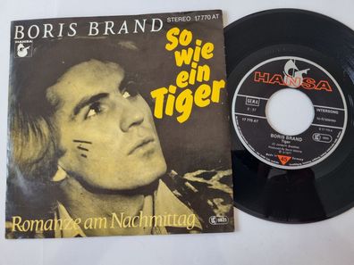 Boris Brand - So wie ein Tiger 7'' Vinyl Germany
