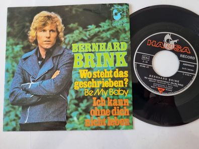 Bernhard Brink - Wo steht das geschrieben? 7'' Vinyl Germany