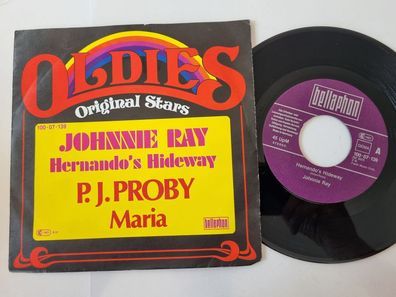 Johnnie Ray/ P.J. Proby - Hernando's hideaway/ Maria 7'' Vinyl Germany