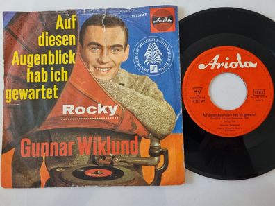 Gunnar Wiklund - Auf diesen Augenblick hab ich gewartet 7'' Vinyl Germany
