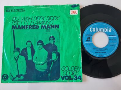 Manfred Mann - Do wah diddy diddy/ Pretty flamingo 7'' Vinyl Germany