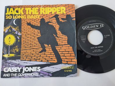 Casey Jones and the Governors - Jack the ripper 7'' Vinyl Germany
