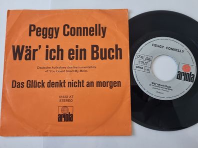Peggy Connelly - Wär' ich ein Buch 7'' Vinyl Germany