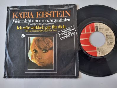 Katja Ebstein - Wein' nicht um mich, Argentinien 7'' Vinyl Germany