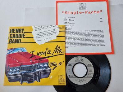 Henry Caddy Band - I werd' a Mo 7'' Vinyl Germany WITH PROMO FACTS