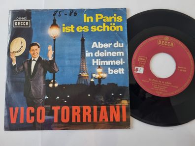 Vico Torriani - In Paris ist es schön 7'' Vinyl Germany