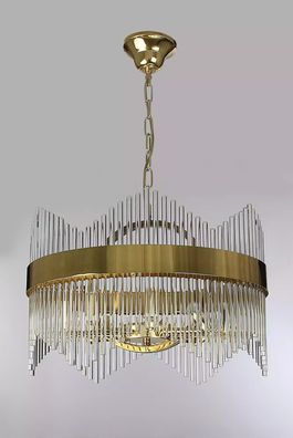 Deckenlampe Stil Moderne Wohnzimmer Deckenleuchte Glas neu gold