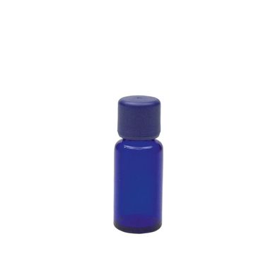 Blauglasflasche für 20ml mit Körperöl-Verschluss - Zubehör