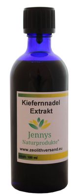 Kiefernnadel-Extrakt 100 ml in Blauglasflasche - Hergestellt in Deutschland
