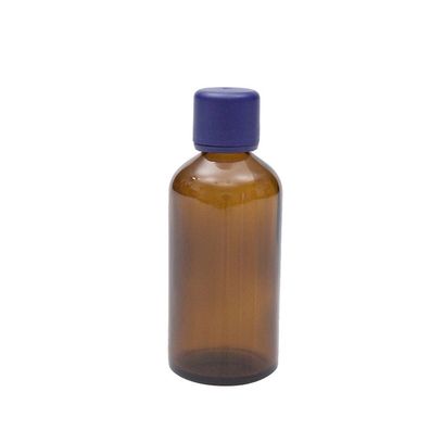 Braunglasflasche für 50ml, mit Körperöl-Verschluss - Zubehör