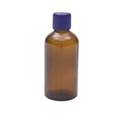 Braunglasflasche für 100ml mit Körperöl-Verschluss - Zubehör