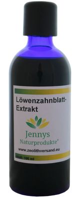 Löwenzahnblatt-Extrakt 100 ml in Blauglasflasche - Hergestellt in Deutschland