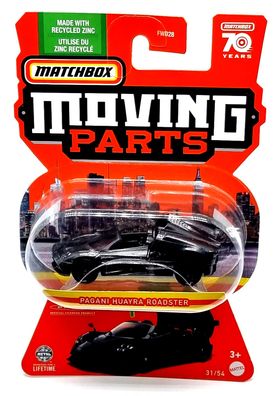 Mattel Matchbox Moving Parts Serie Auto / Car HLG16 Pagani Huayra Roadster
