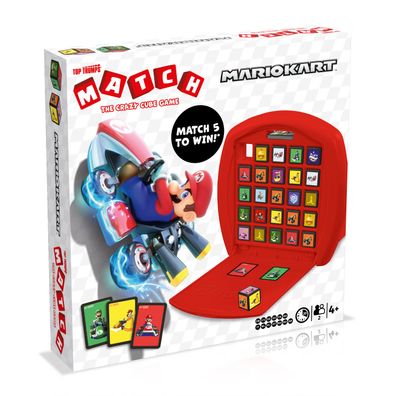Top Trumps Match - Mario Kart Gesellschaftsspiel Spiel Würfelspiel Kinderspiel