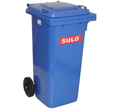 Sulo einfarbige Mülltonne 120 L in diversen Farben für mehrere Einsatzzwecke