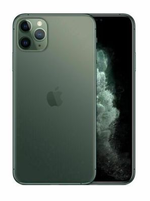 Apple iPhone 11 Pro - 64GB - Nachtgrün inkl. Silikon & Schutzglas Zust: Sehr Gut