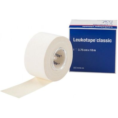 Leukotape classsic, 3,75 cm x 10 m, 1 Rolle | Binde Verband Bandage Sport Tape