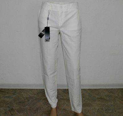Lacoste HF453870V Classic Elegante Stoff Jeans Hose Slim Fit W 30 36 L32 Weiß