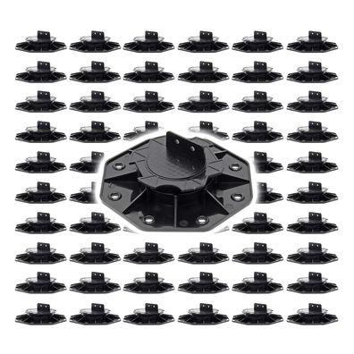 XPOtool Set 60x Stelzlager Terrassen 2700kg 18-28mm Stellfüße höhenverstellbar