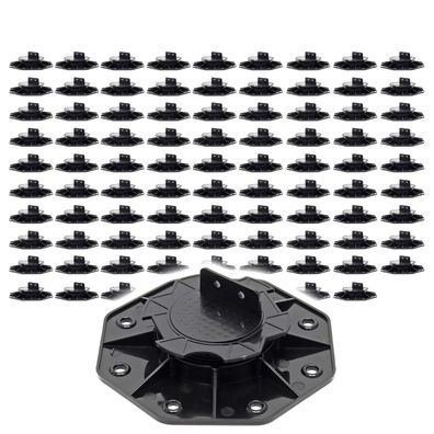 XPOtool Set 90x Stelzlager Terrassen 2700kg 18-28mm Stellfüße höhenverstellbar