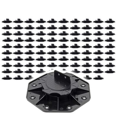 XPOtool Set 100x Stelzlager Terrassen 2700kg 18-28mm Stellfüße höhenverstellbar